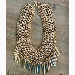 Baublebar Fringe Court Bib Necklace